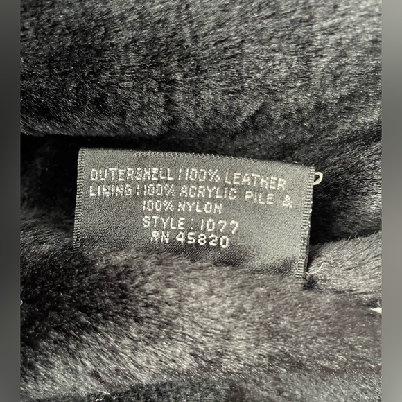 Vintage Bermans Street Legal Black Leather Motorcycle Jacket W/Liner, Size 40 - Picture 8 of 9